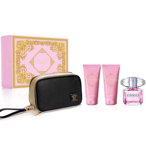 versace bright crystal 4 piece gift set|versace bright crystal on sale.